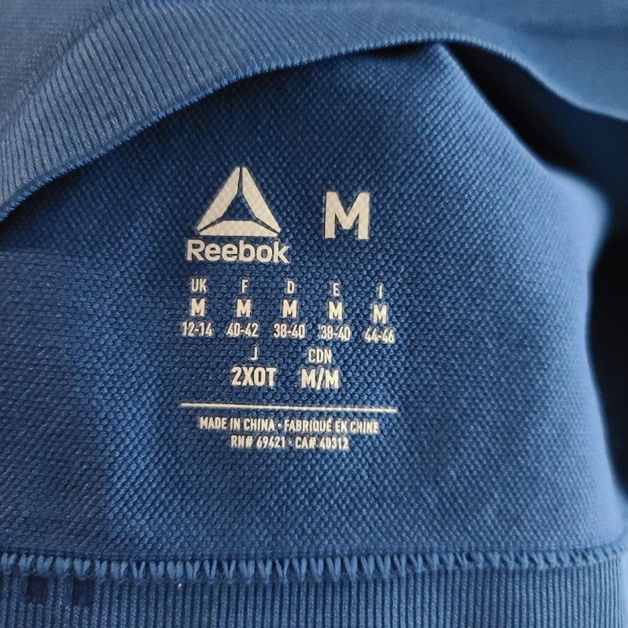 Reebok Blue Active Top Size M