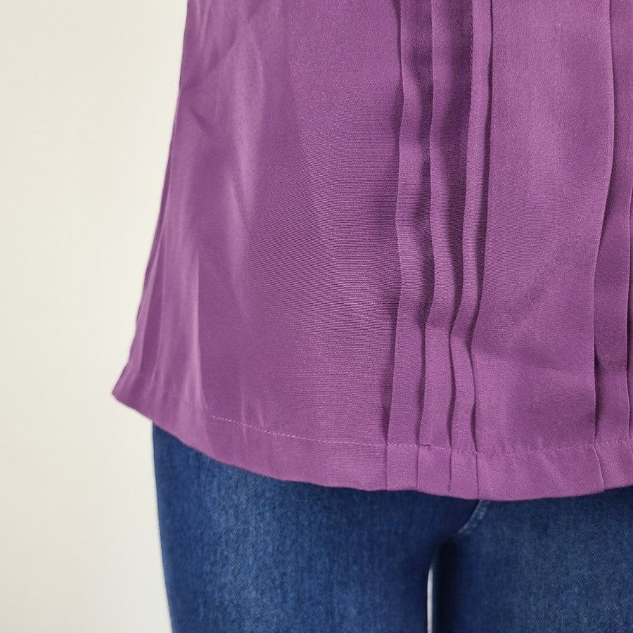Merona Purple Sleeveless Top Size S