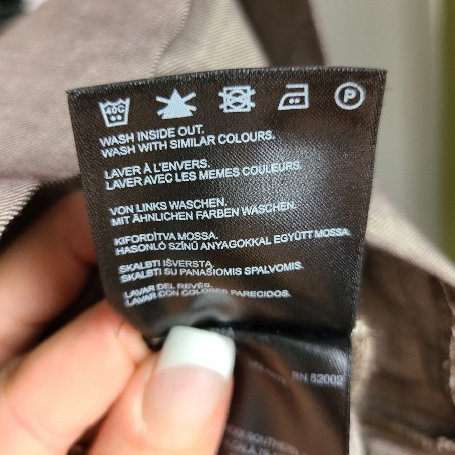 Mexx Brown Tweed Skirt Size 6