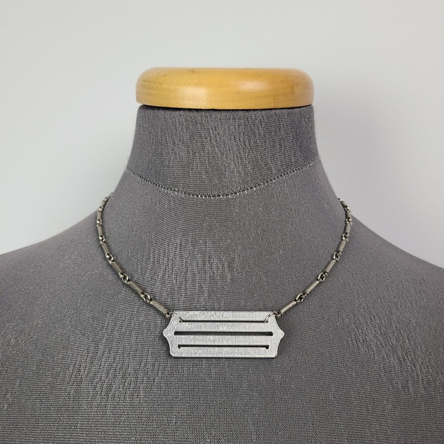 Color By Amber Silver Tone Necklace