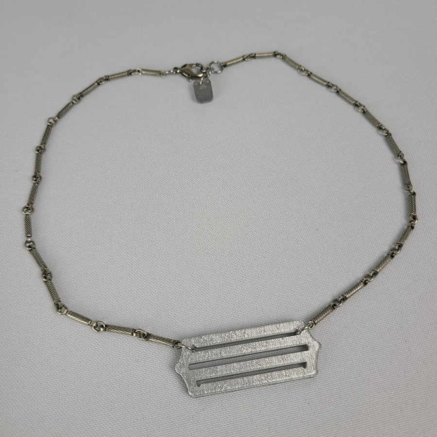 Color By Amber Silver Tone Necklace