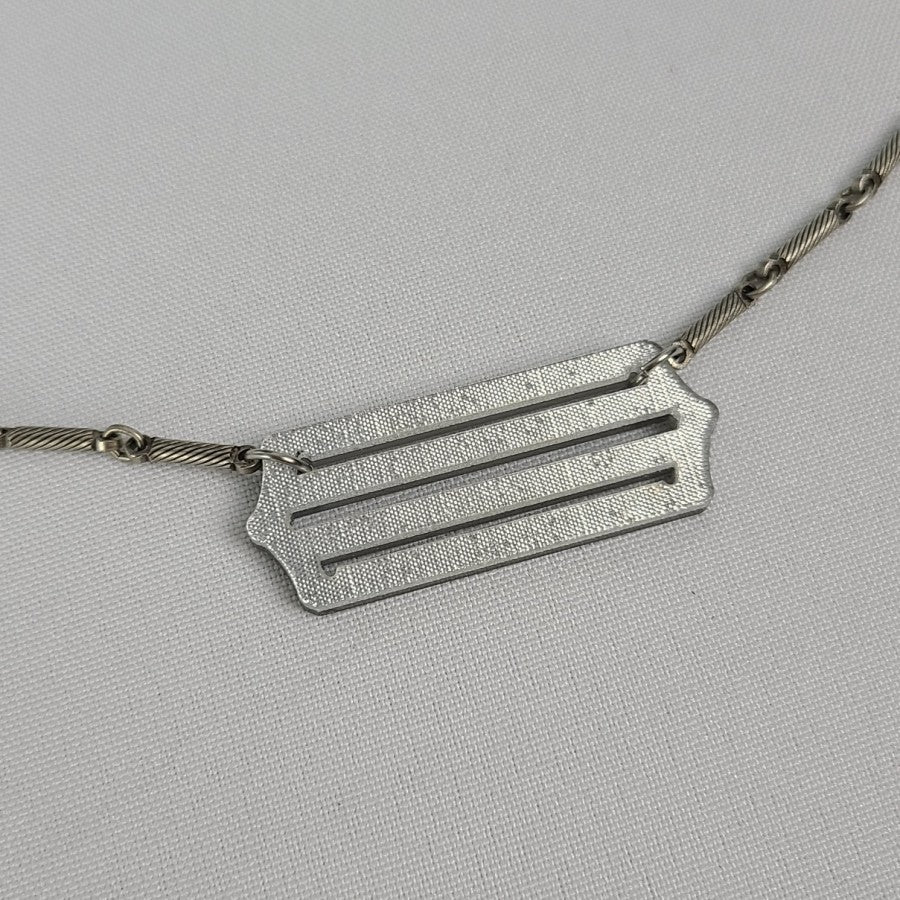 Color By Amber Silver Tone Necklace
