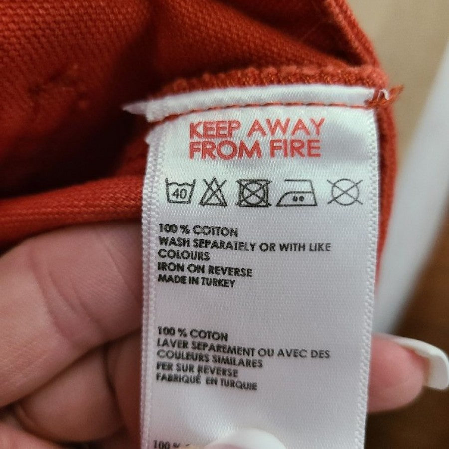 BDG Urban Outfitters Orange Denim Skirt Size M
