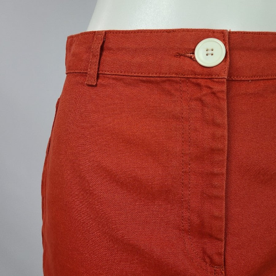 BDG Urban Outfitters Orange Denim Skirt Size M