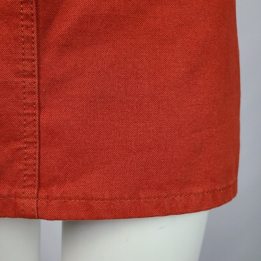 BDG Urban Outfitters Orange Denim Skirt Size M