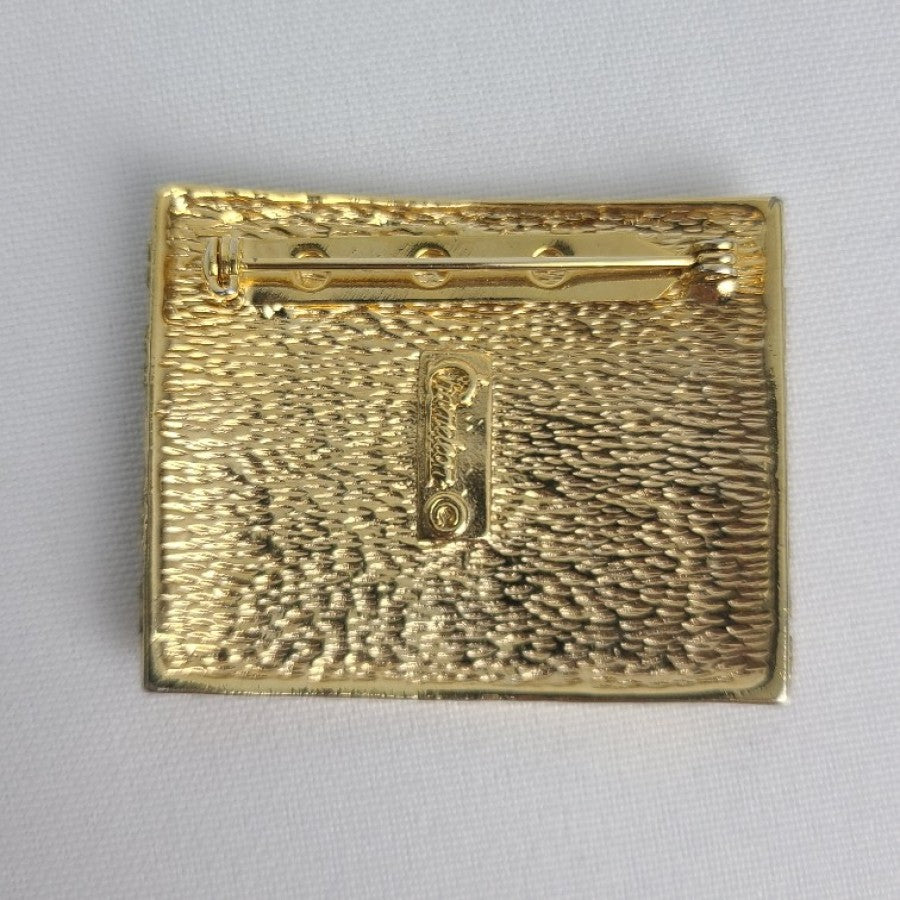 Vintage Chameleon Designer Inspired Brooch