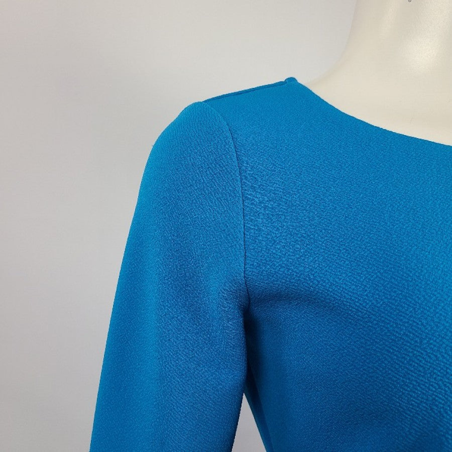Calvin Klein Blue Cut Out Top Size S/M