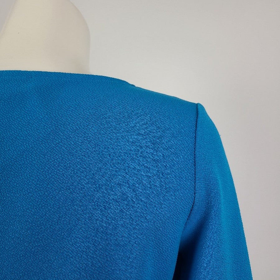 Calvin Klein Blue Cut Out Top Size S/M