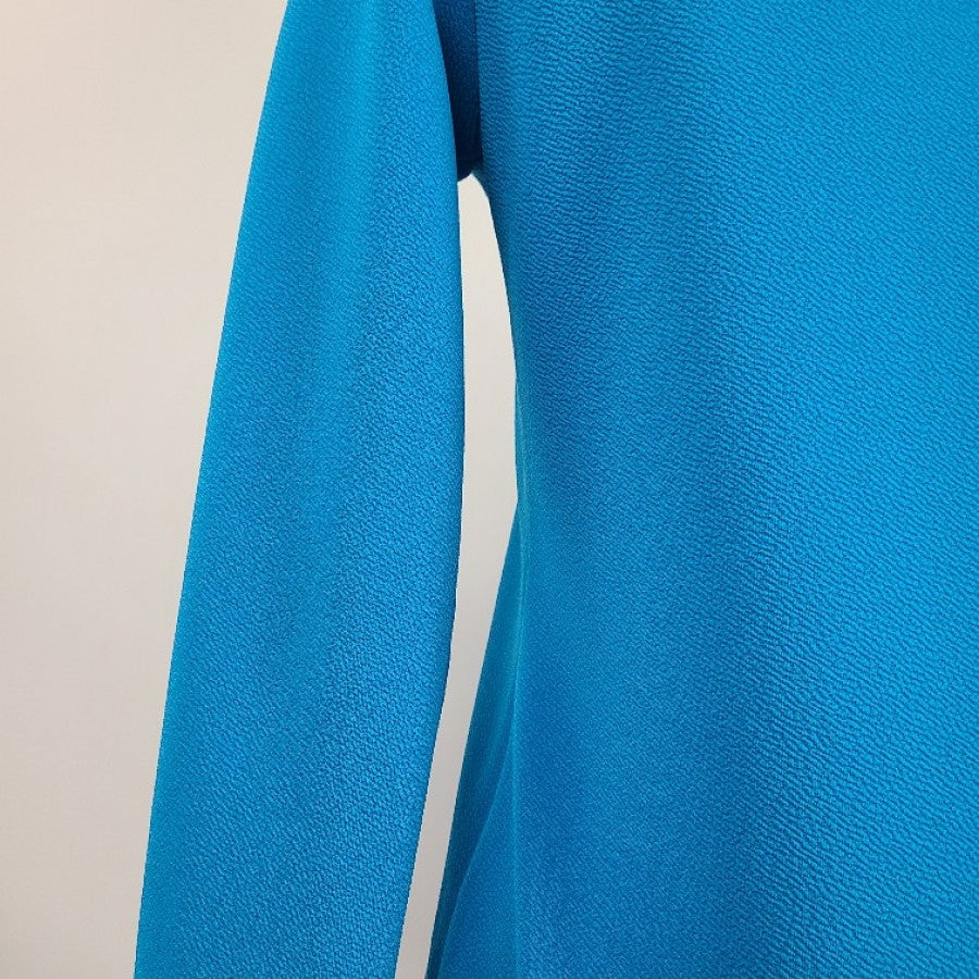 Calvin Klein Blue Cut Out Top Size S/M