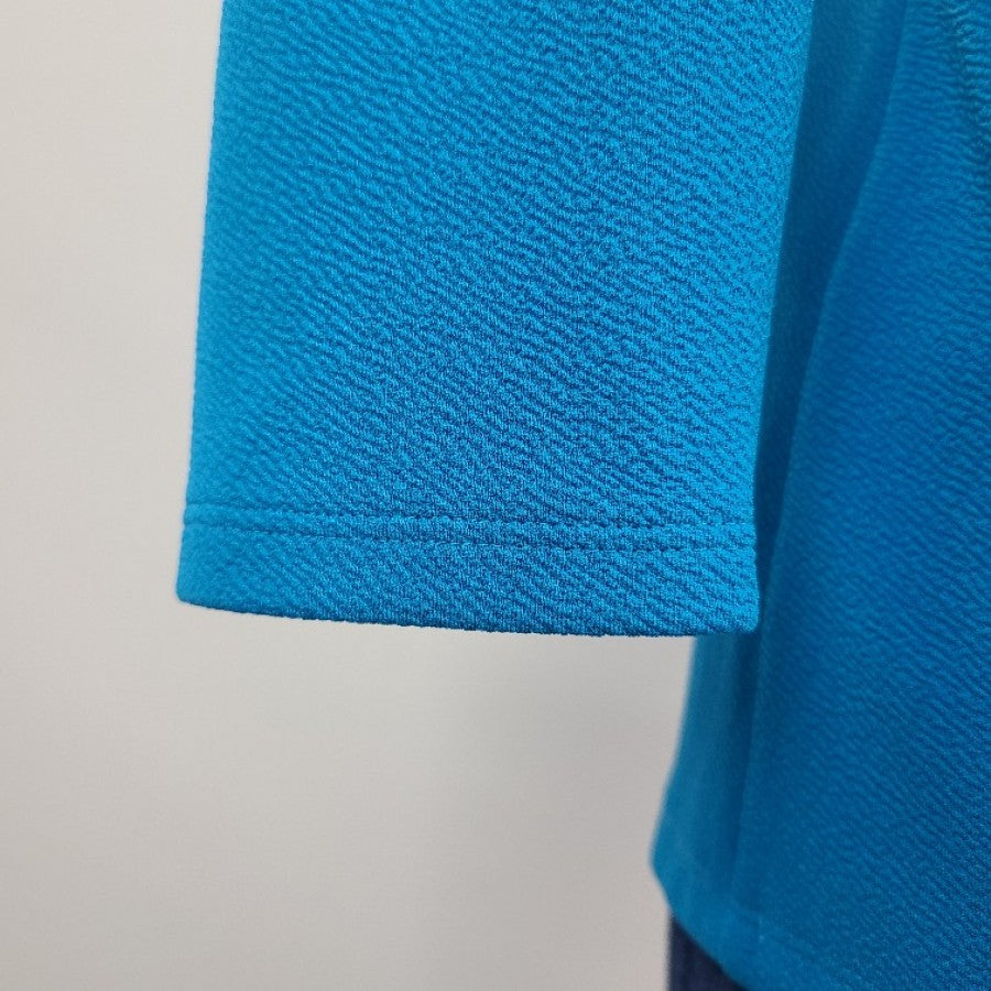 Calvin Klein Blue Cut Out Top Size S/M