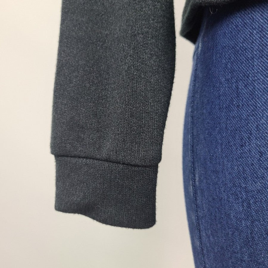 Billa Bong Grey Knit Crossover Soft Top Size M