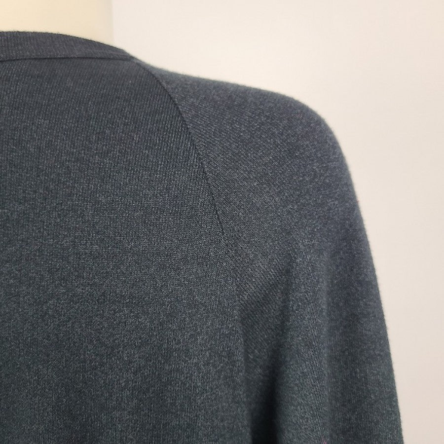 Billa Bong Grey Knit Crossover Soft Top Size M