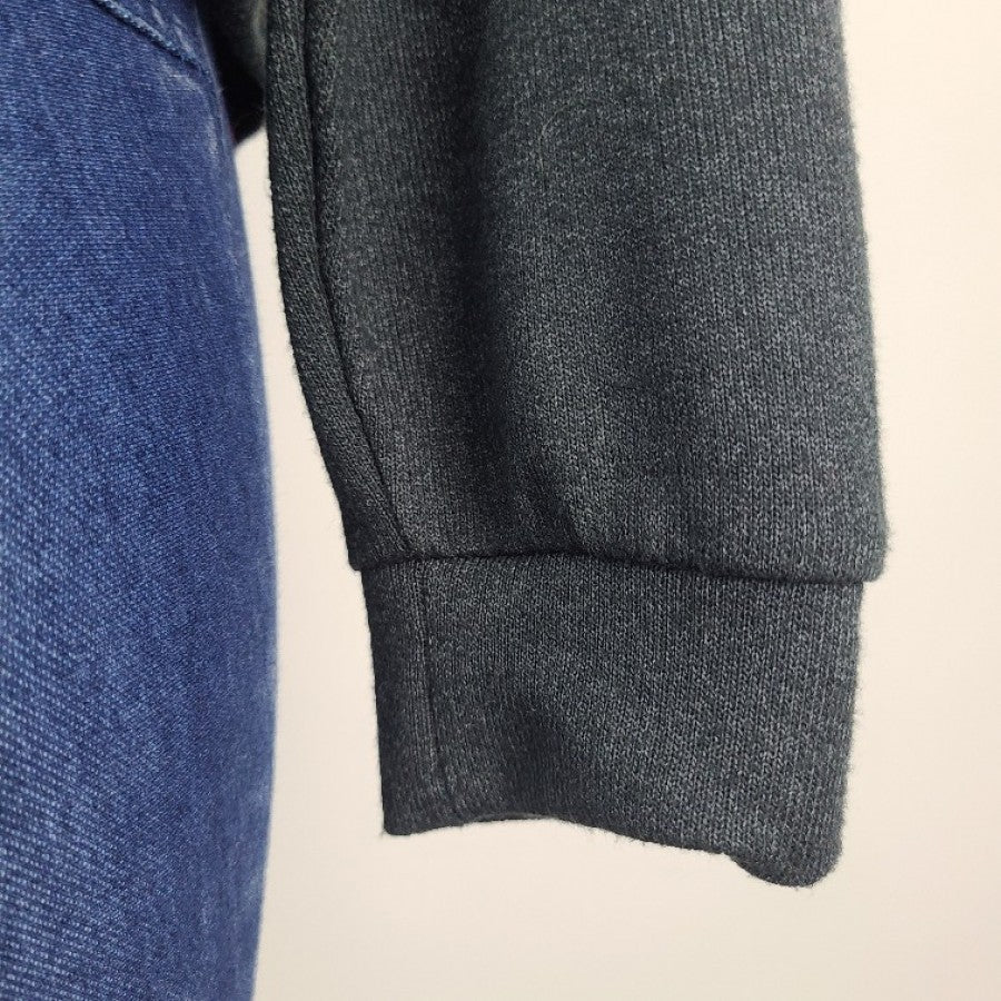 Billa Bong Grey Knit Crossover Soft Top Size M