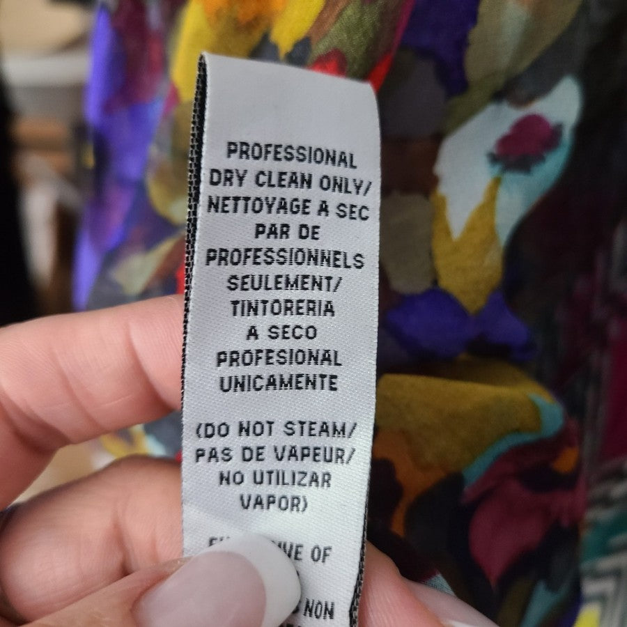 Jill Stuart Silk Flower Mini Dress Size 2