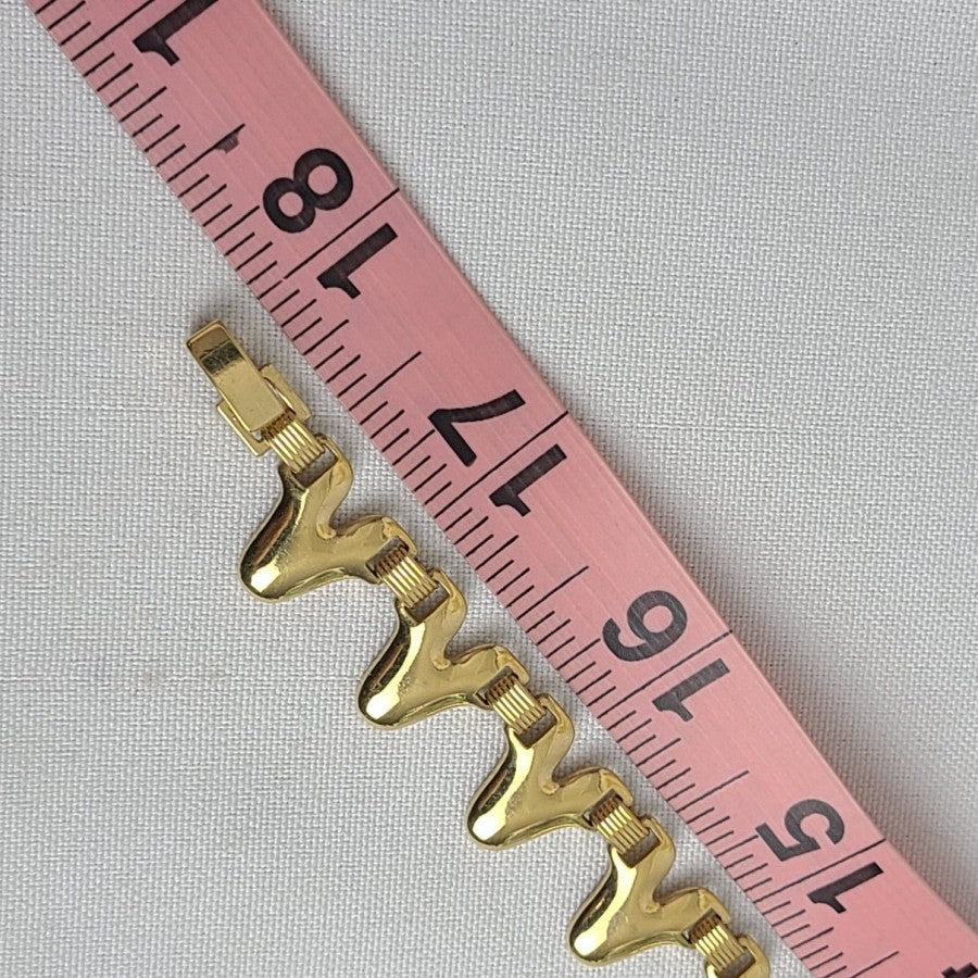 Vintage Collar Necklace Gold Tone