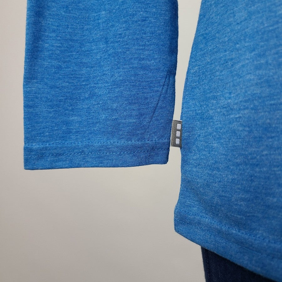 Elevate Blue Long Sleeve T-Shirt Size M Role Model Inspirational