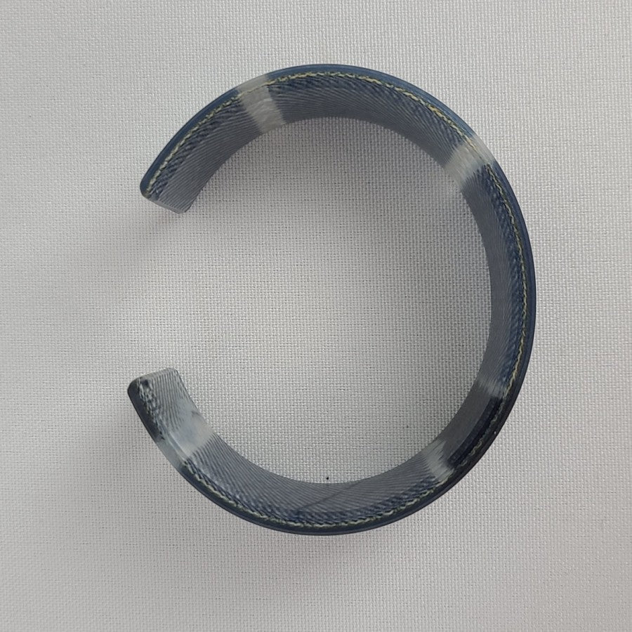 Color By Amber Denim Blue Cuff Bracelet