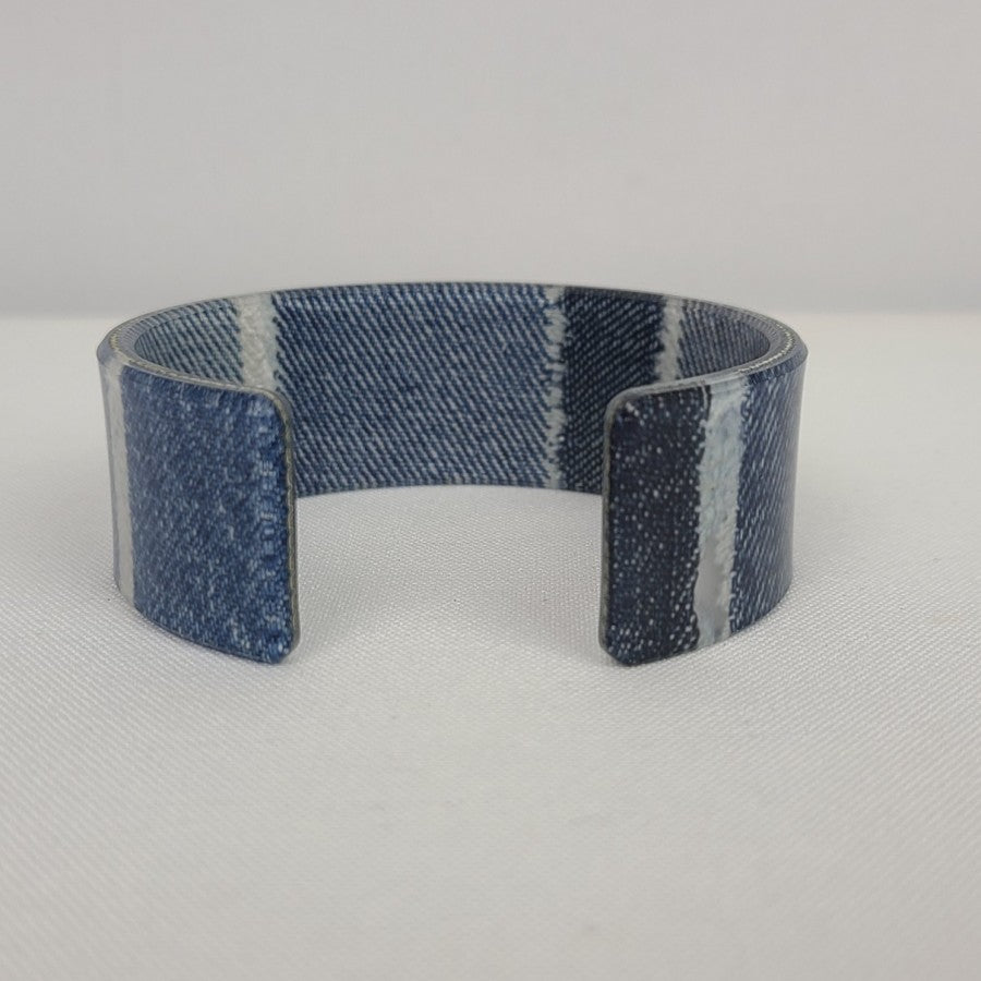 Color By Amber Denim Blue Cuff Bracelet
