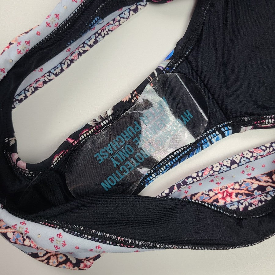 Sea Folly Floral Print Tankini Swim Suit Size 8