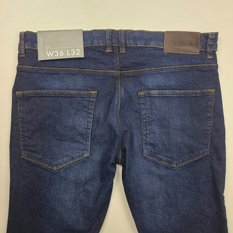 French Connection Dark Denim Slim Fit Size 6