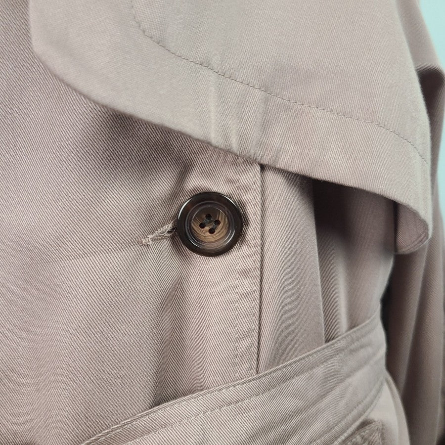 asos Pink Long Trench Coat Size 26