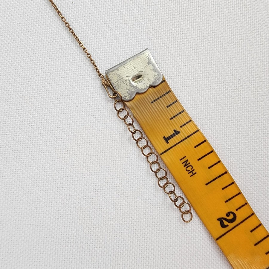 925 Sterling Bronze Tone Crystal Necklace