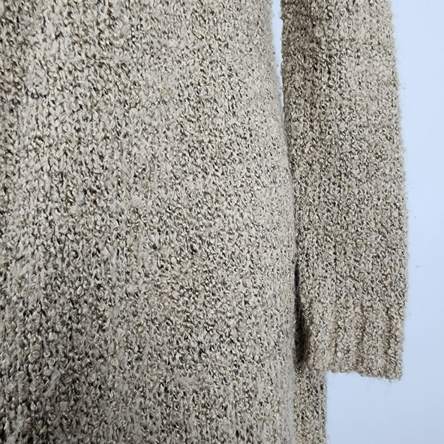 Coupe Collection Tan Knit Cardigan Size M