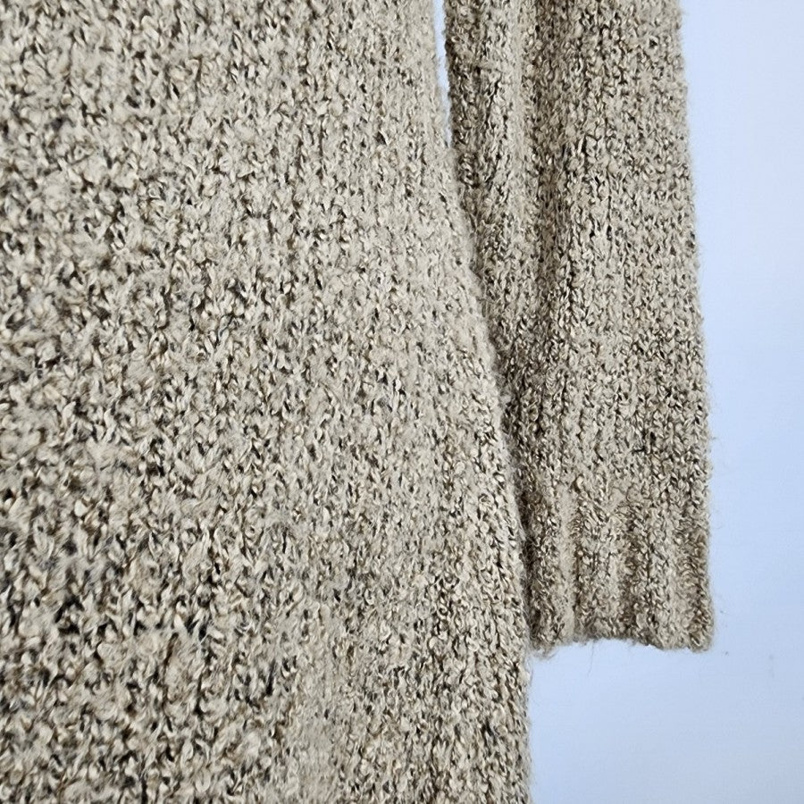 Coupe Collection Tan Knit Cardigan Size M