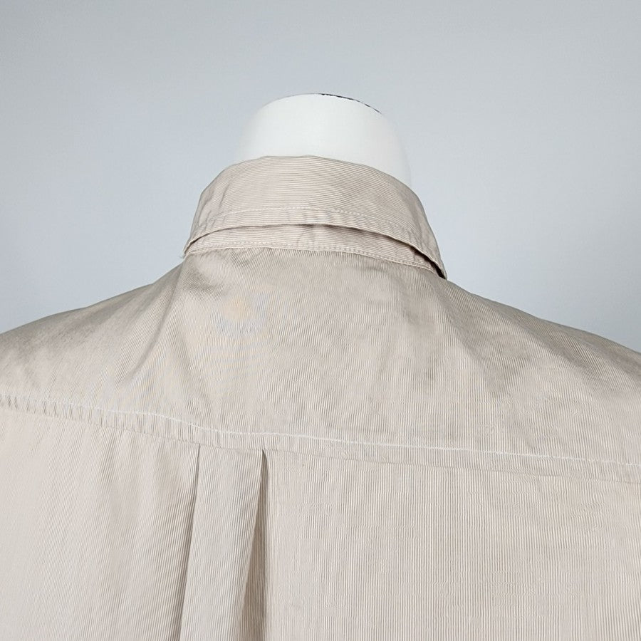 Talula Boyfriend Fit Cotton Button Up Blouse Size S