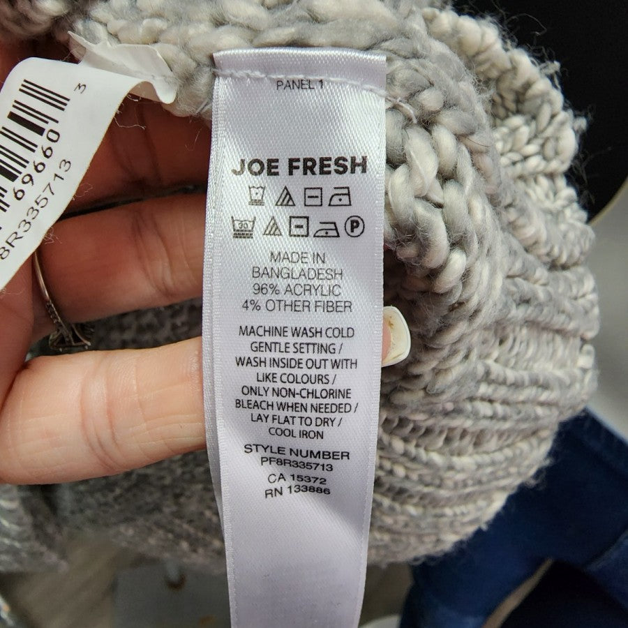 Joe Fresh Grey Knit Turtle Neck Sweater Size 1X
