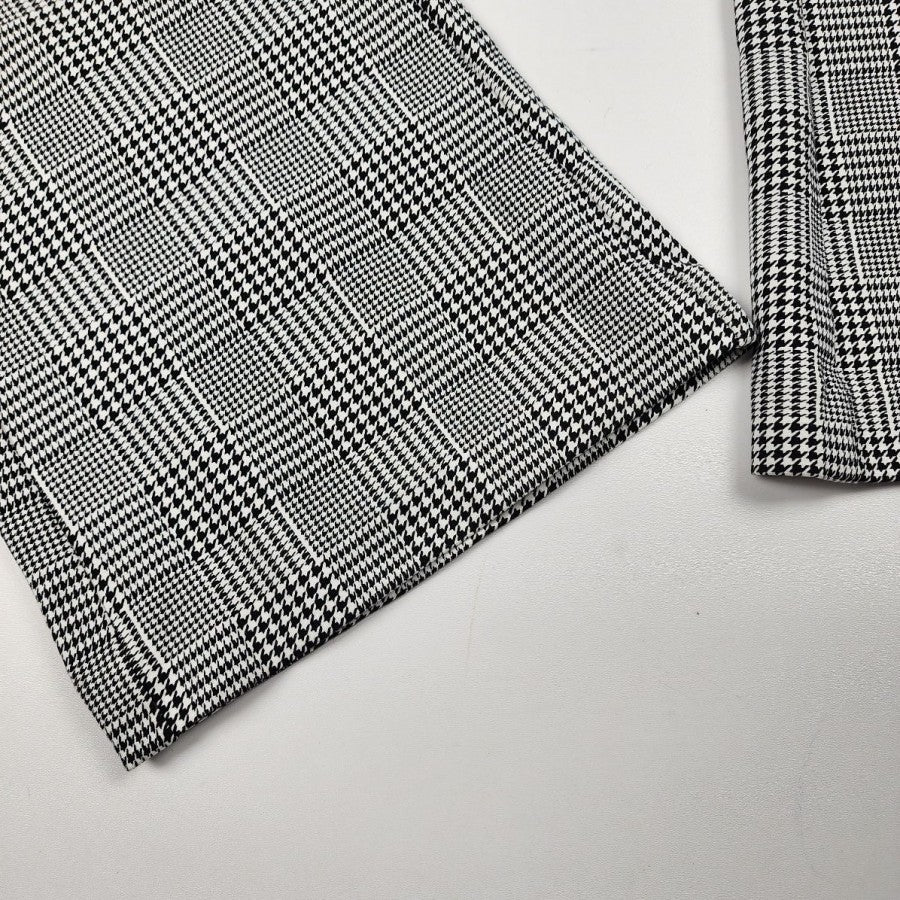 Torrid Black Houndstooth Wide Leg Trousers Pants Size 18