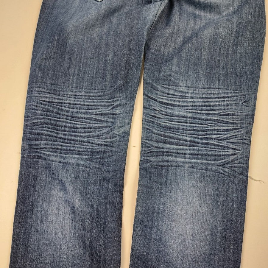 Vigoss Distressed The Boyfriend Rolled Up Skinny Jeans Size 7