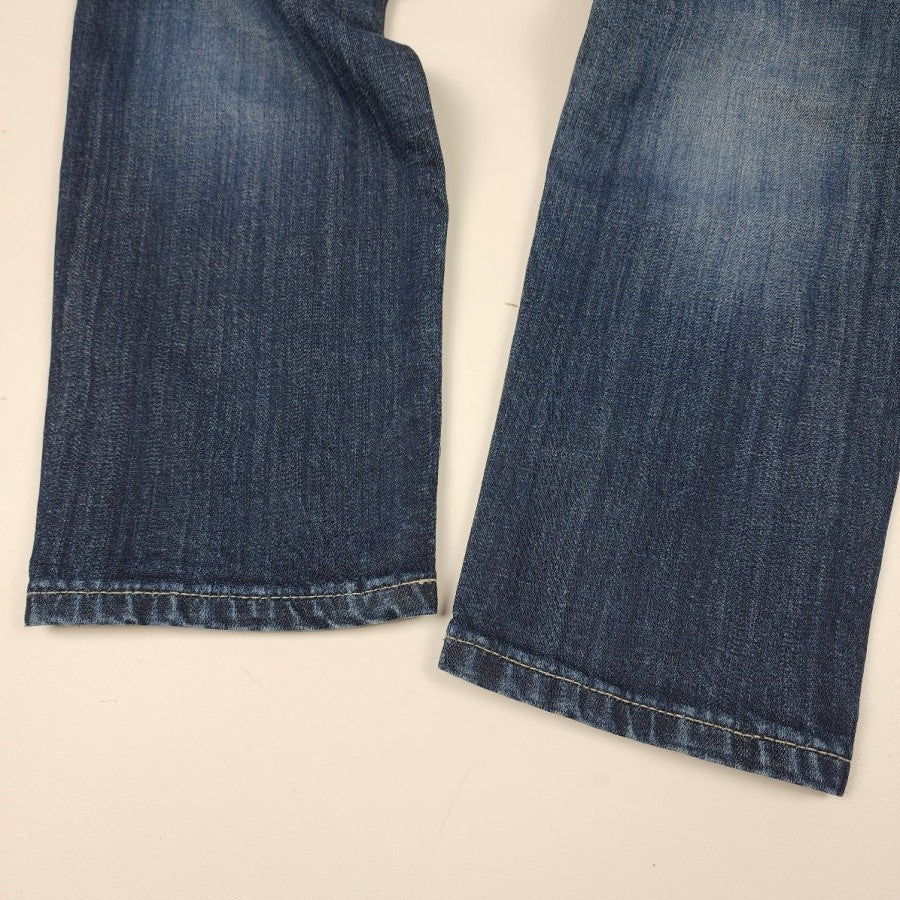 Vigoss Distressed The Boyfriend Rolled Up Skinny Jeans Size 7