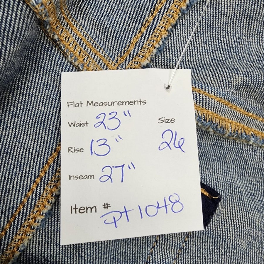 A MTL Straight Leg High Waisted Jeans Size 26