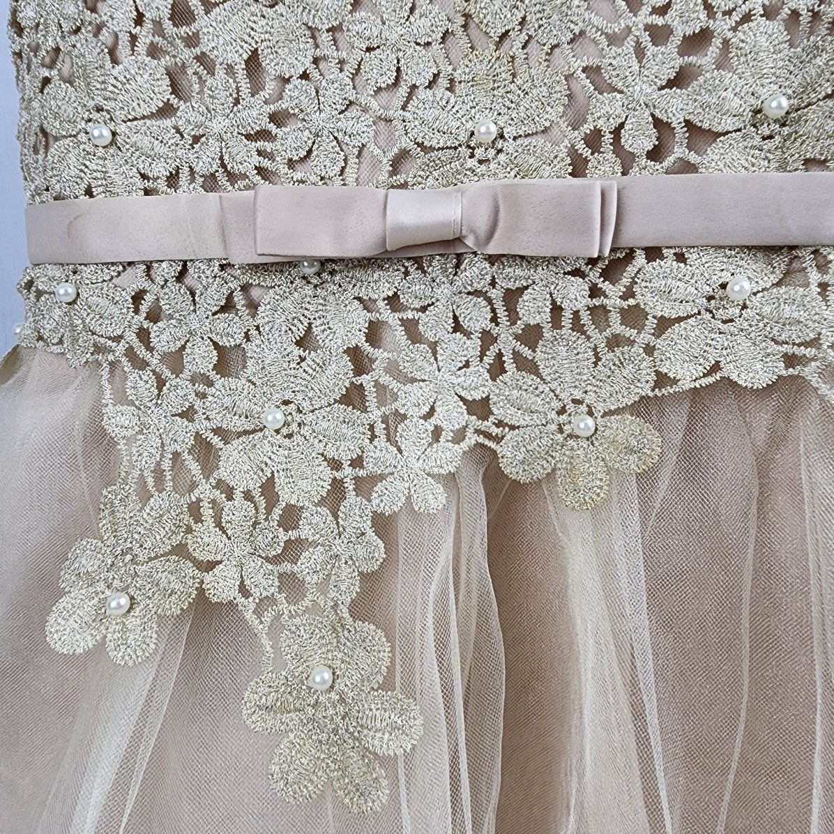 Trish Scully Child Flower Girl Dress Size 4