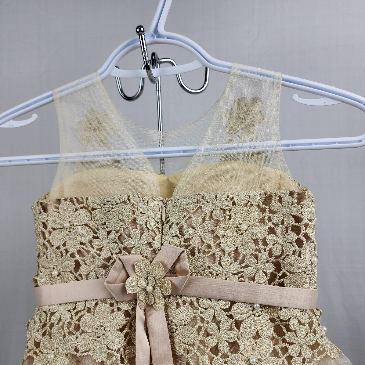 Trish Scully Child Flower Girl Dress Size 4
