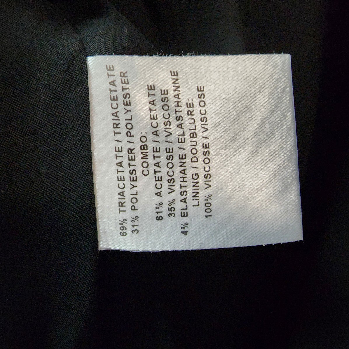 Judith & Charles Black Dress Satin Striped Midi Size 2