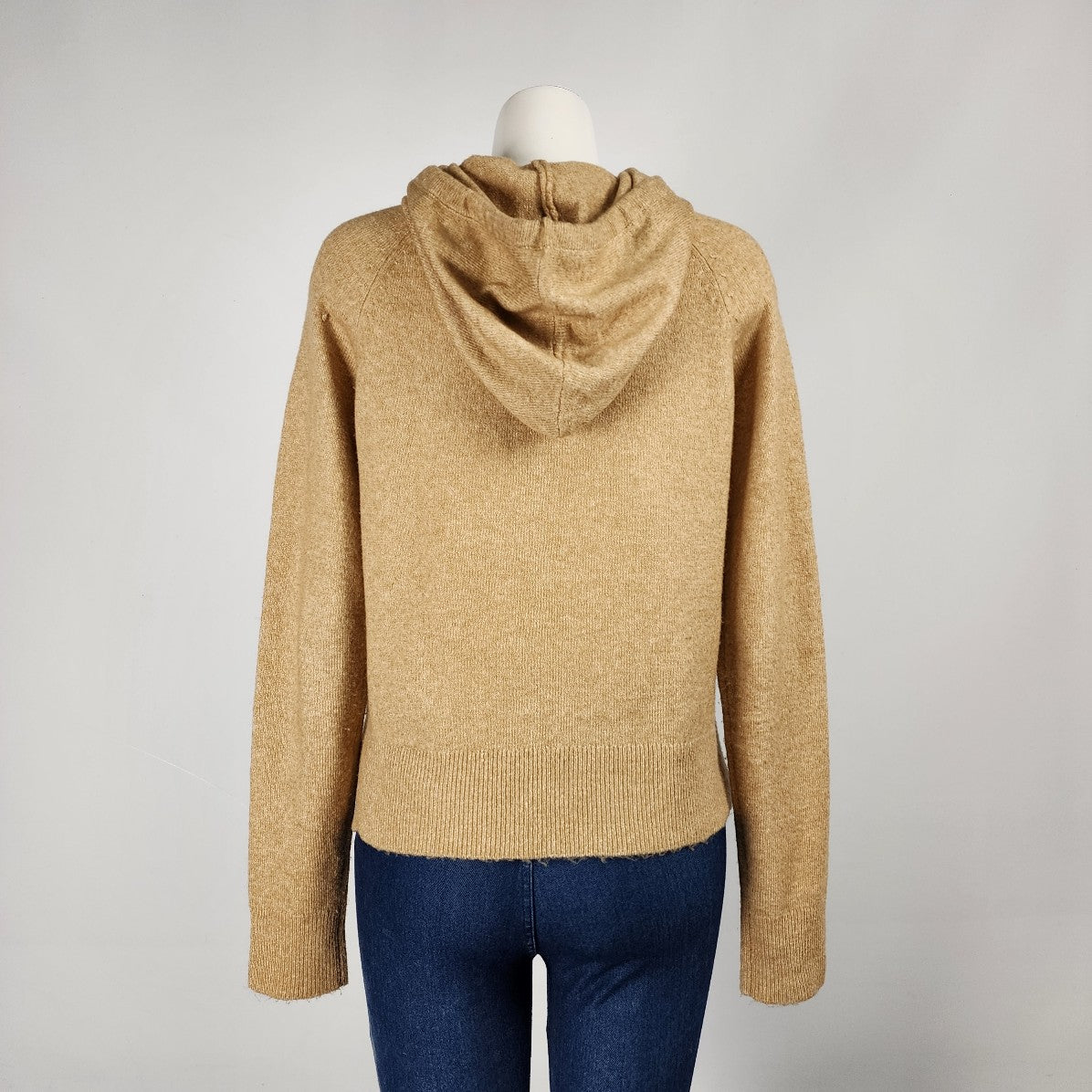 Lit Active Brown Knit Super Soft Hoodie Sweater Size S