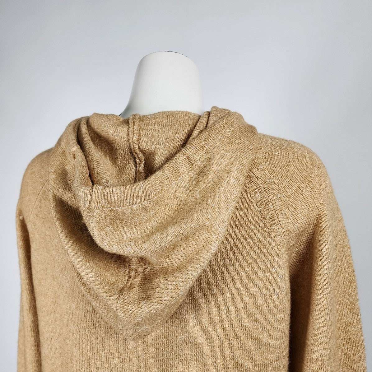 Lit Active Brown Knit Super Soft Hoodie Sweater Size S