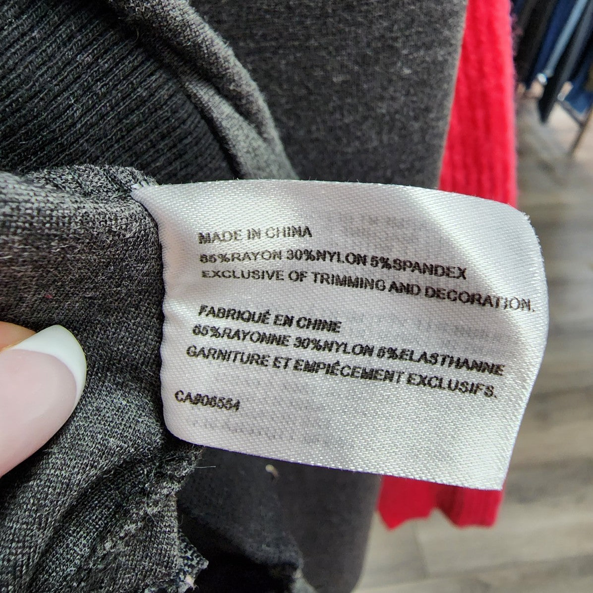 Sporting Life Grey Sweatshirt Size S Zipper Detail