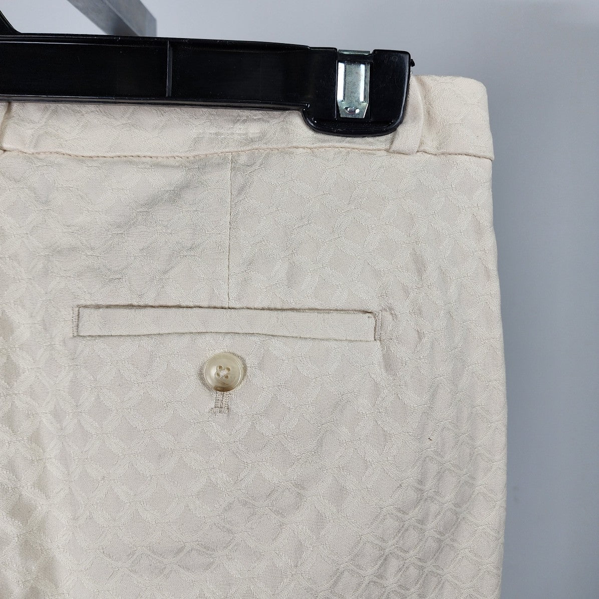 Banana Republic The Avalon Pant Cotton Cream Cropped Pants Size 4