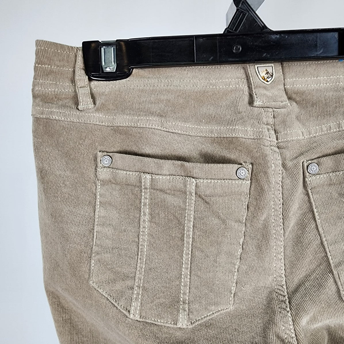 Kuhl Grey Cotton Corduroy Pants Size 8 Short