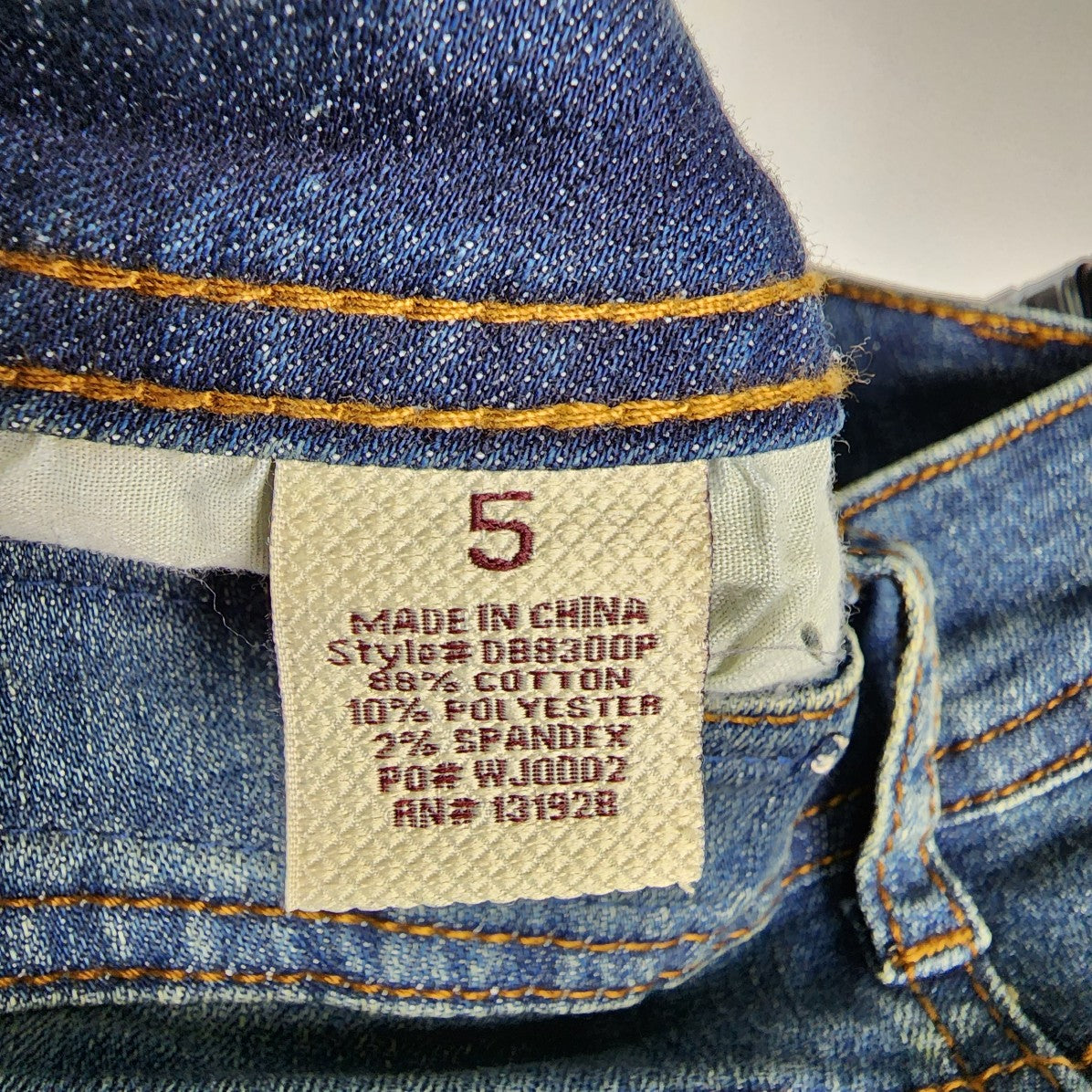 Wish List Jeans Skinny Distressed Denim Size 5