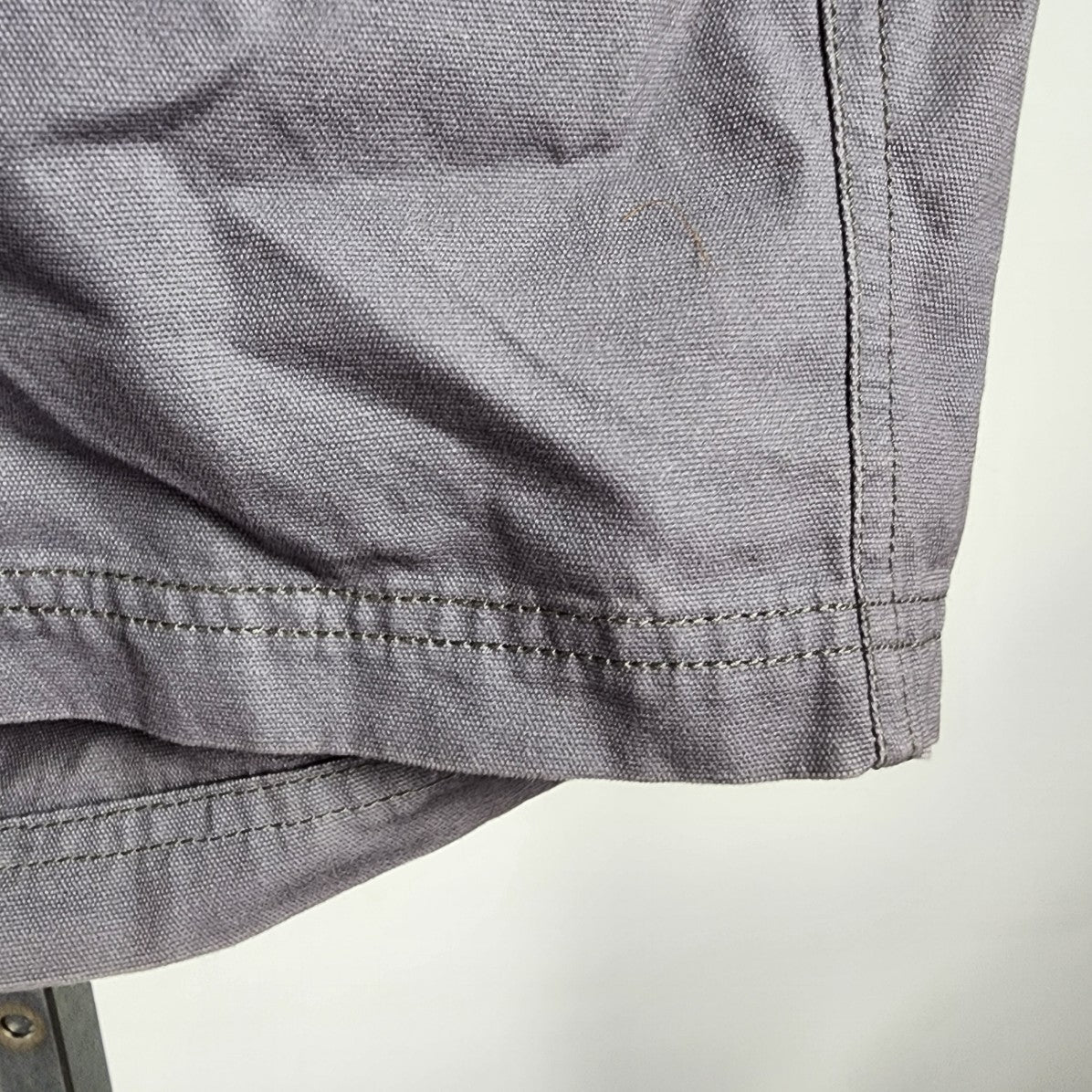The North Face Grey Cotton Shorts Size 6