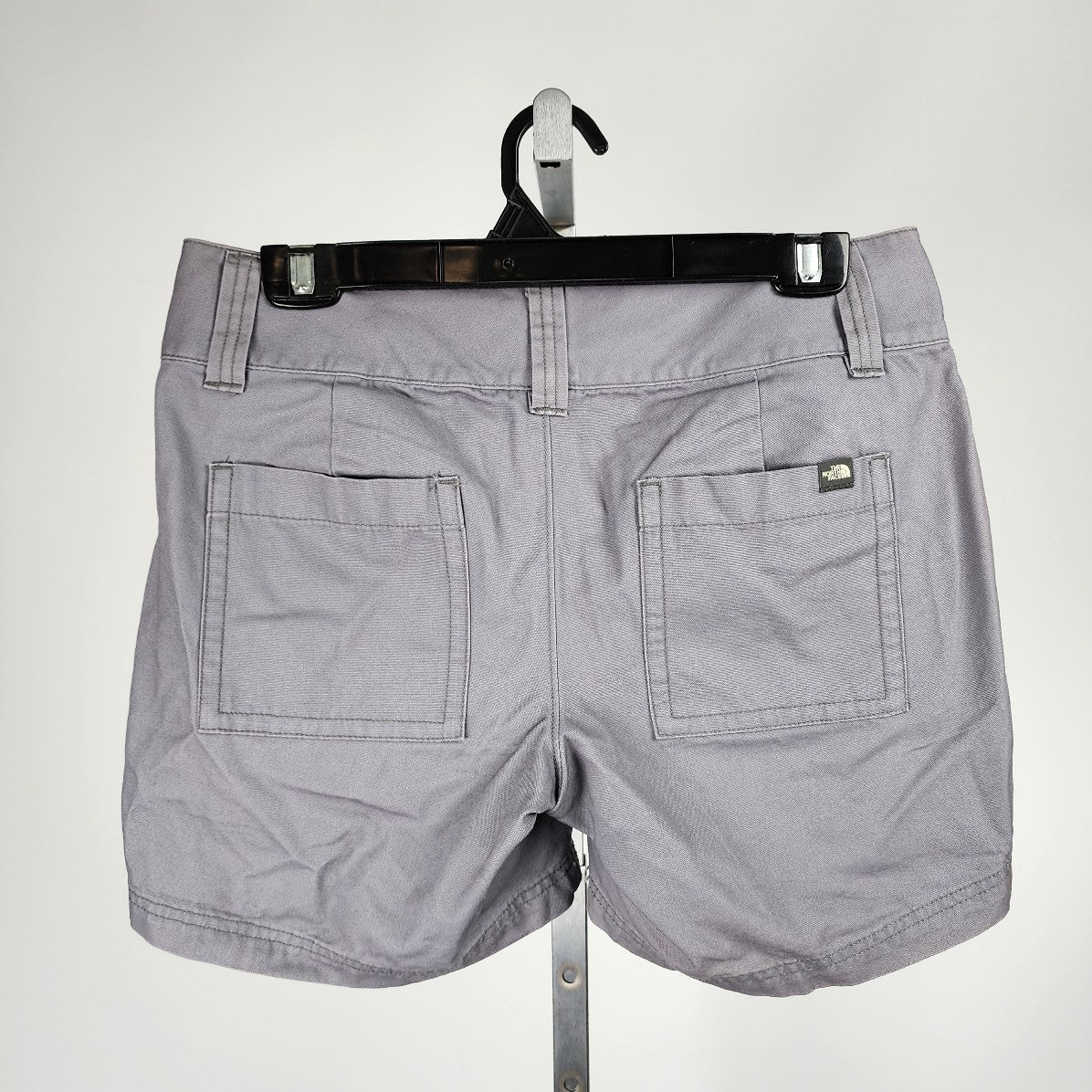 The North Face Grey Cotton Shorts Size 6