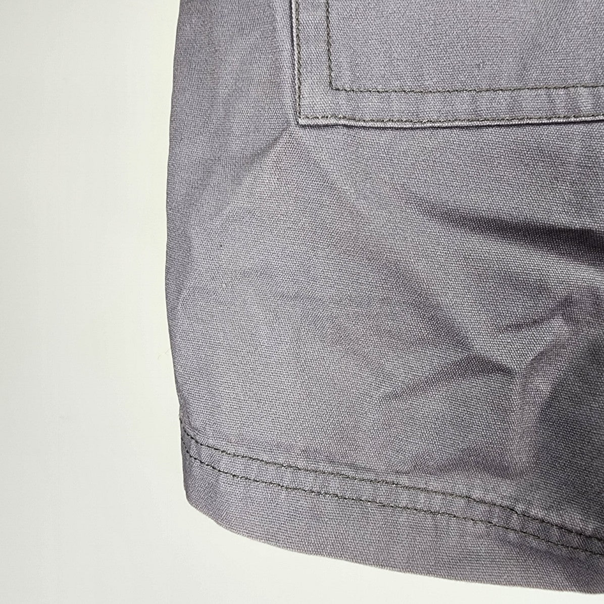 The North Face Grey Cotton Shorts Size 6