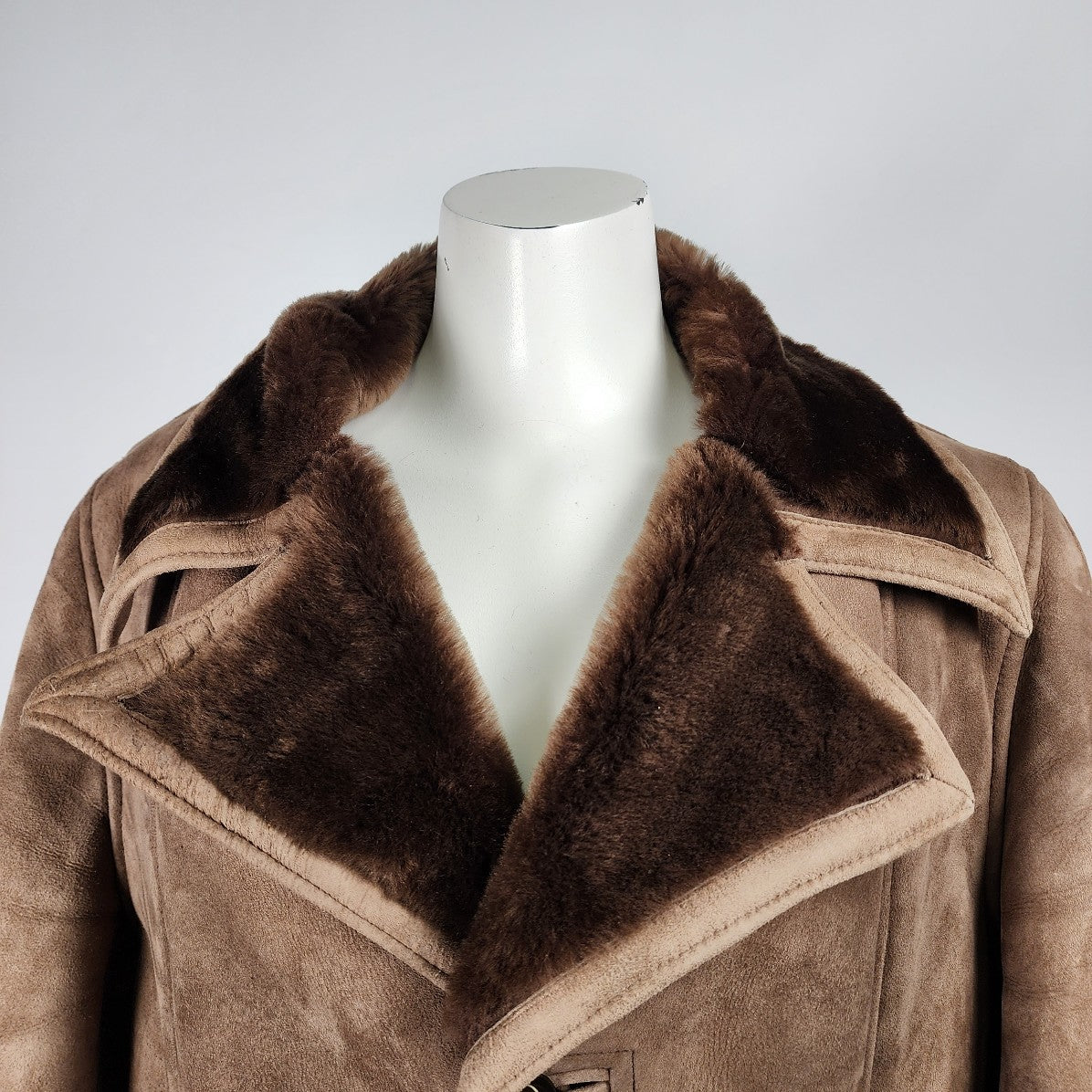Vintage Champs Elysee Sheep Skin Coat Size M/L