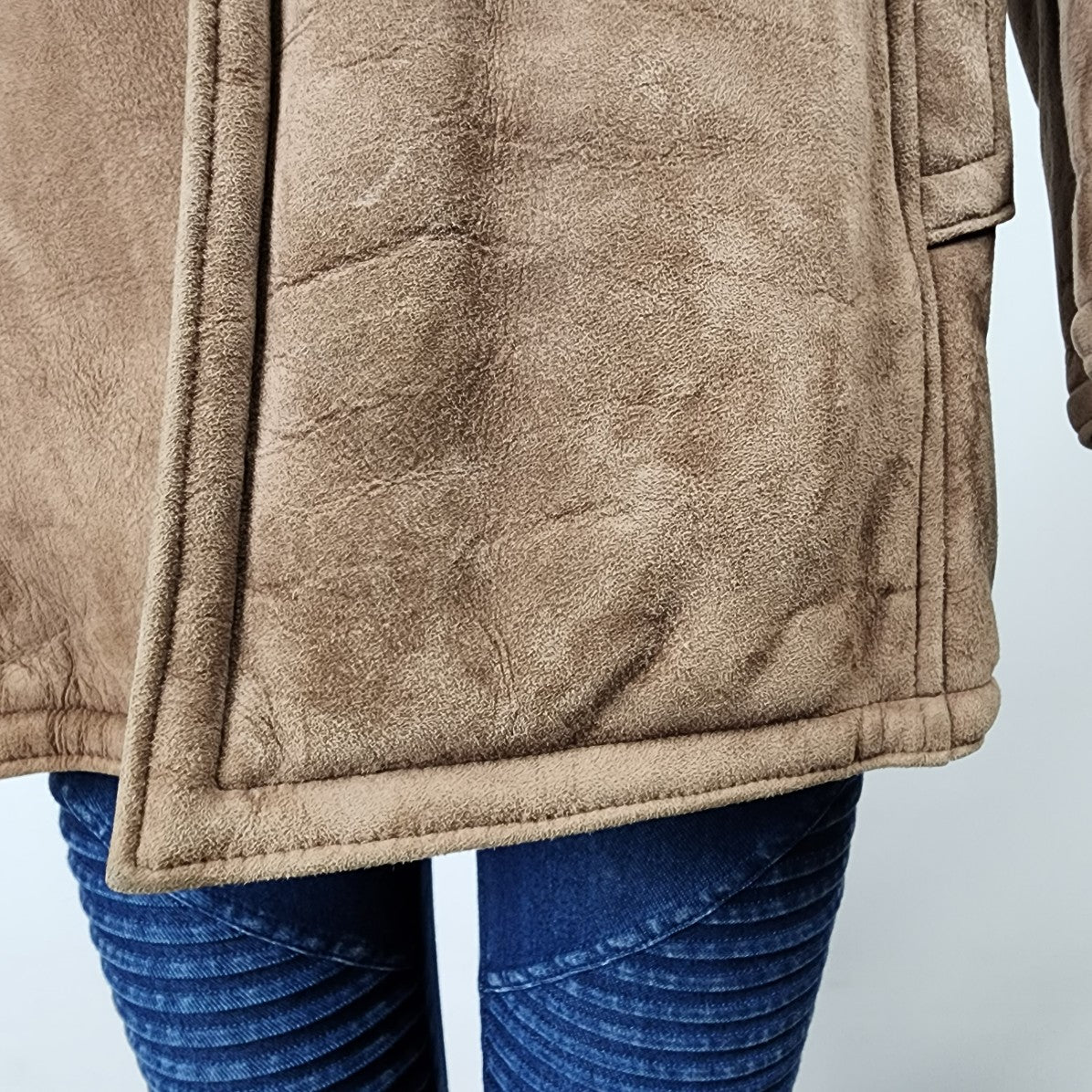 Vintage Champs Elysee Sheep Skin Coat Size M/L