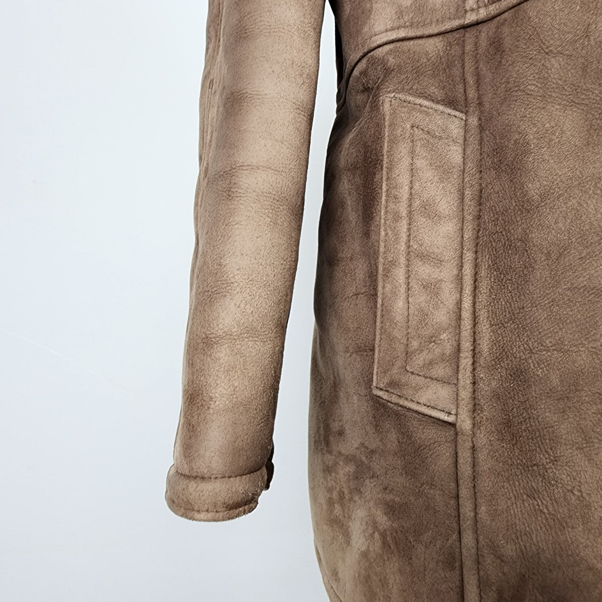 Vintage Champs Elysee Sheep Skin Coat Size M/L