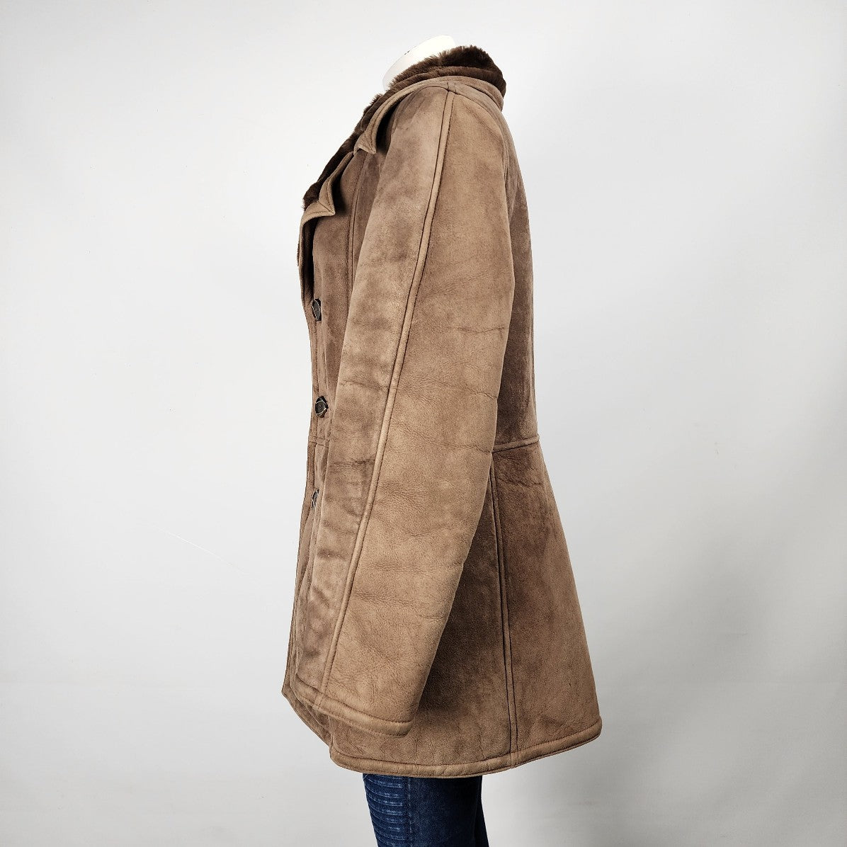 Vintage Champs Elysee Sheep Skin Coat Size M/L
